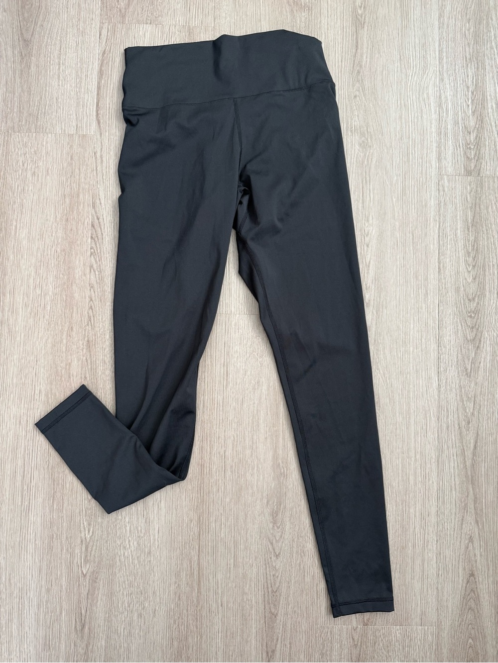MUJI NWT Quick Dry High-Rise Leggings Black Sz M